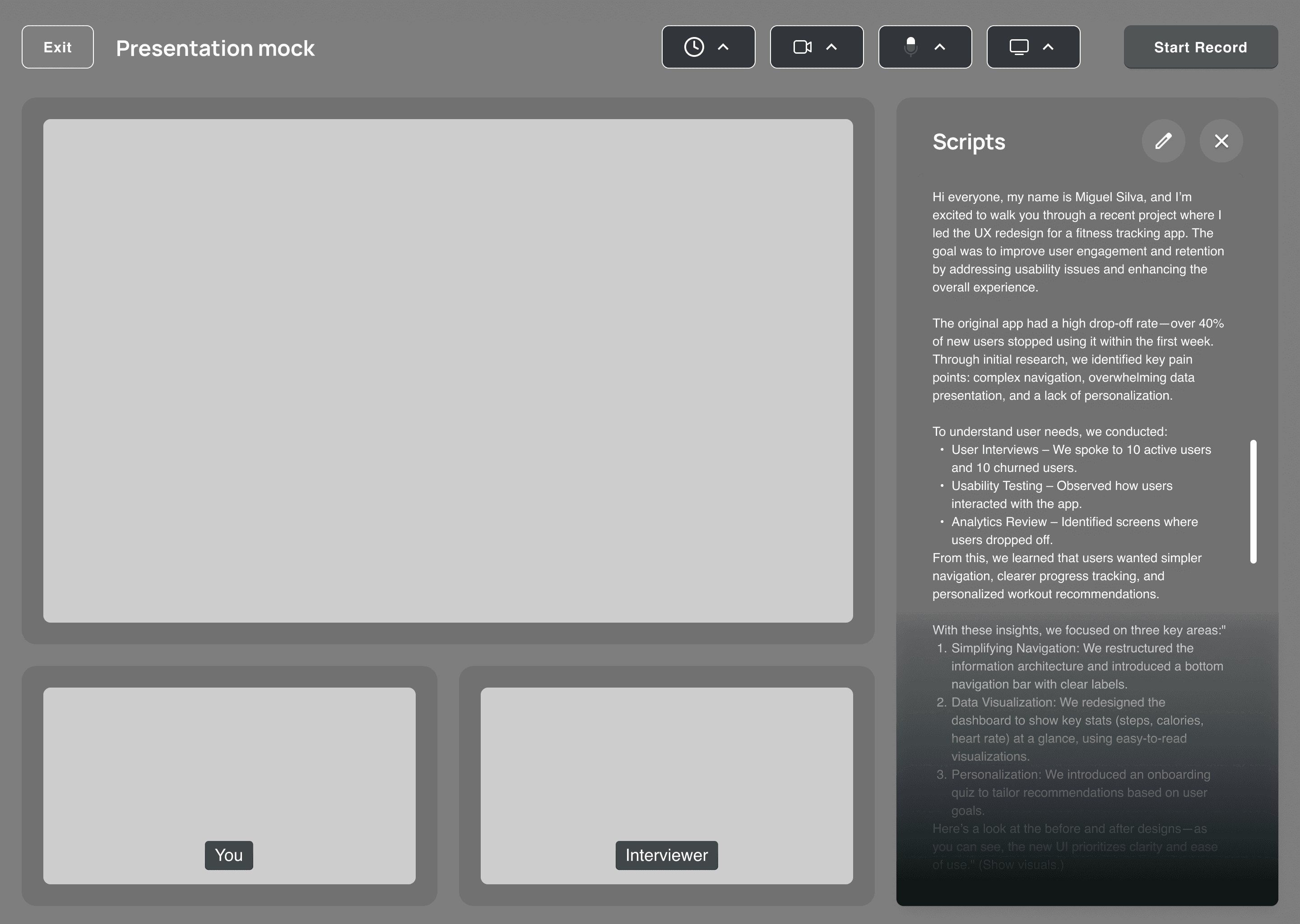 Mock AI — Presentation